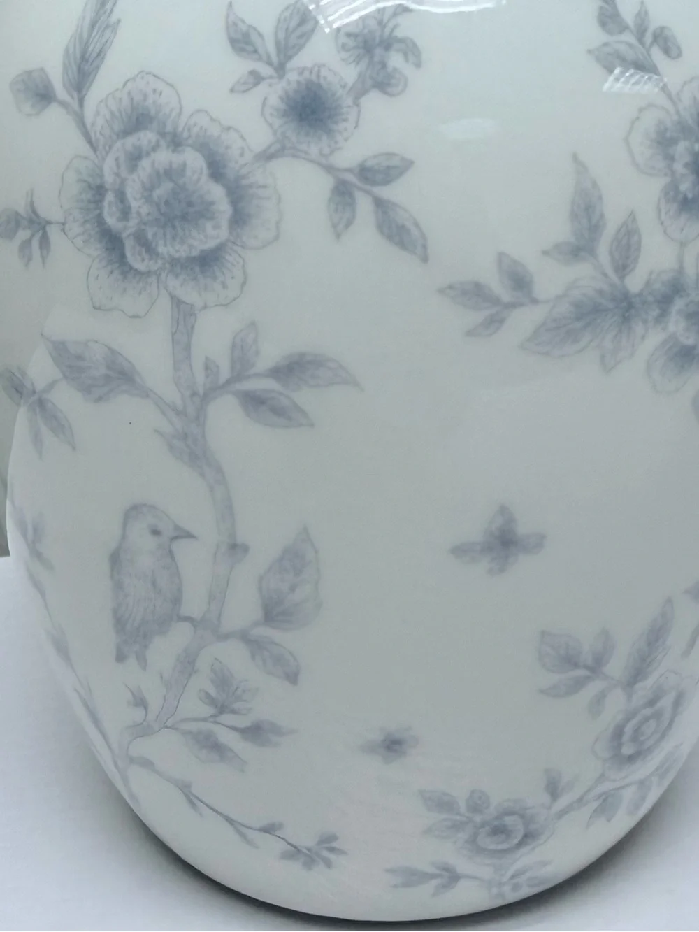 Blue & White Floral Bird Ceramic Vase - Classic Home Accent Target 2026